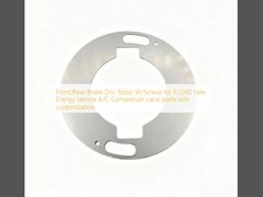 Εμπρός/Πίσω Δίσκος Ρότορα Φρένων με Βίδες για Όχημα Νέας Ενέργειας EU260 Συμπιεστής A/C πλάκα βαλβίδας με προσαρμογή
