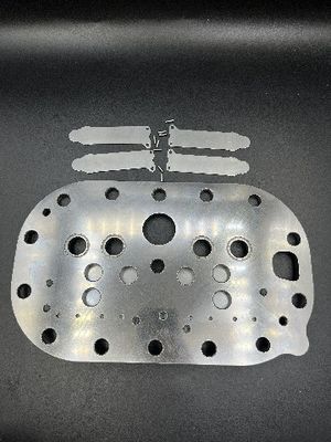 Στρογγυλή πλάκα βαλβίδας συμπιεστή ομαλή επιφάνεια πλάκα βαλβίδας συμπιεστή